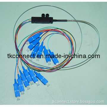 Flat Ribbon Sc Sm Fiber Pigtail